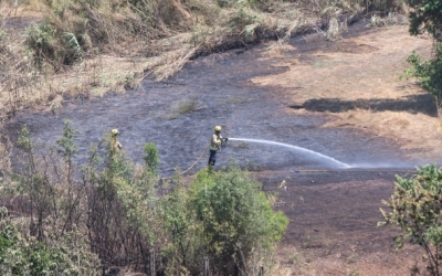 Imatge d'arxiu d'un incendi a Sabadell | Roger Benet