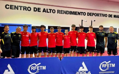 La selecció masculina ha fet estada a Madrid abans de viatjar cap a Portugal | RFETM
