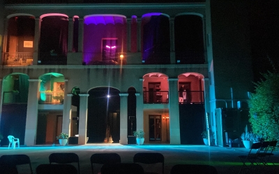 Els balcons del Casal Pere Quart