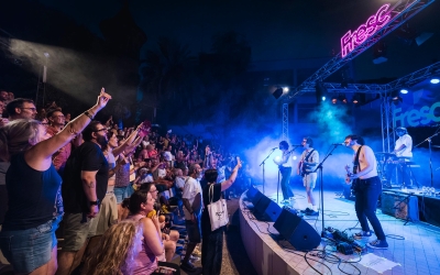 El concert de Sidonie ha tancat el Fresc d'enguany | Cedida