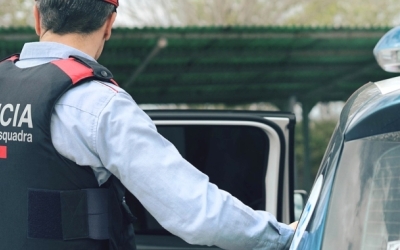 Un mosso d'esquadra