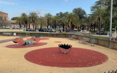 Zona de jocs infantils al parc Taulí | Ajuntament de Sabadell