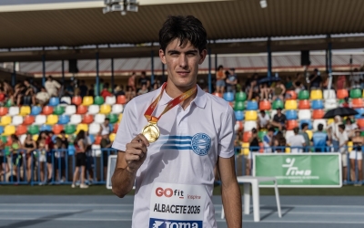 Pol Molins Campió d'Espanya sub-20 1.500