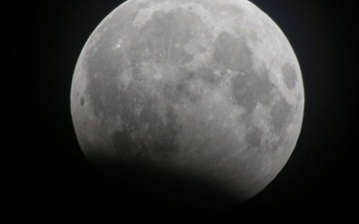 Eclipsi lunar. Foto de RTVE.