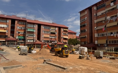 Obres a la Paça de les Acàcies | Cedida