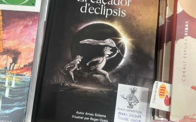 Imatge de la portada del llibre 'El caçador d'eclipsis'
