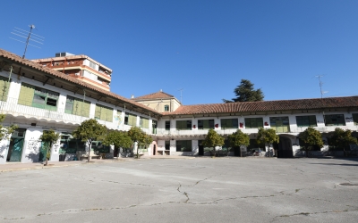 Pati interior de l'antiga caserna de la Guàrdia Civil | Roger Benet
