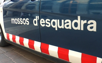 Un cotxe de Mossos d'Esquadra