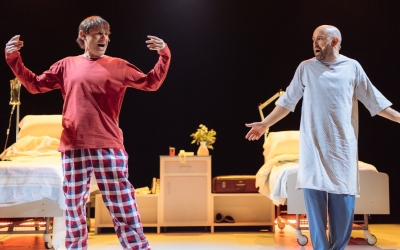 Albert Pla i en Peyu han portat el seu 'Hamlet' a Sabadell