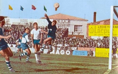 Imatge d'un Sabadell-Zaragoza de Copa jugat el mateix mes de maig de 1966 | Rebote