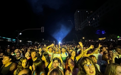 Públic als concerts de l'Eix Macià