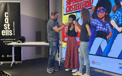Presentació del nou casc i del protector facial | Cedida