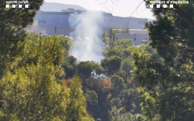 Imatge d'un dels incendis forestals | Agents Rurals