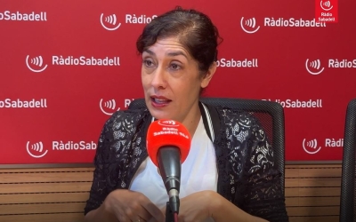 Sandra Marchena a RàdioSabadell
