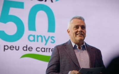 Eugenio Díaz en l'acte del 50è aniversari | Cedida