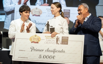 Lliurament del primer premi a Nadya Kakhno | Cedida