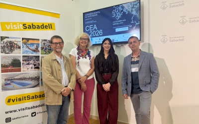 L'Agrupació Astronòmica de Sabadell amb representants institucionals | Anna Clarà
