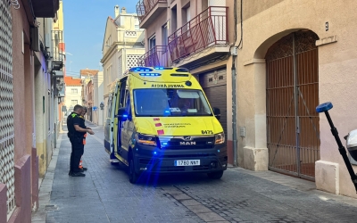 L'ambulància en el moment de l'accident | Anna Clarà