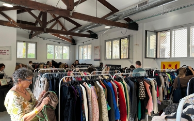 Primer Market Vintage ecosocial al Casal Popular El Tallaret | Meritxell Dambrink 