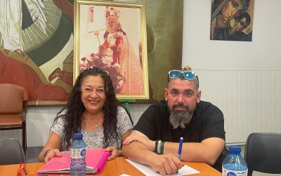 Elena Bermejo, reelegida presidenta de la Hermandad de la Virgen de la Fuensanta de Sabadell