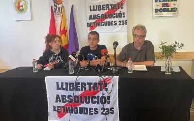 Roda de premsa a Can Capablanca | Pol Peiró