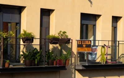 Pis amb el cartell de lloguer | Arxiu