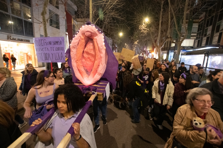 Manifestació 8-M I Roger Benet