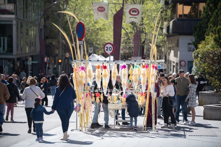 Una parada de palmes | Roger Benet