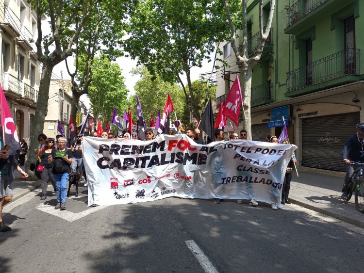 Manifestació Primer de Maig/ Karen Madrid
