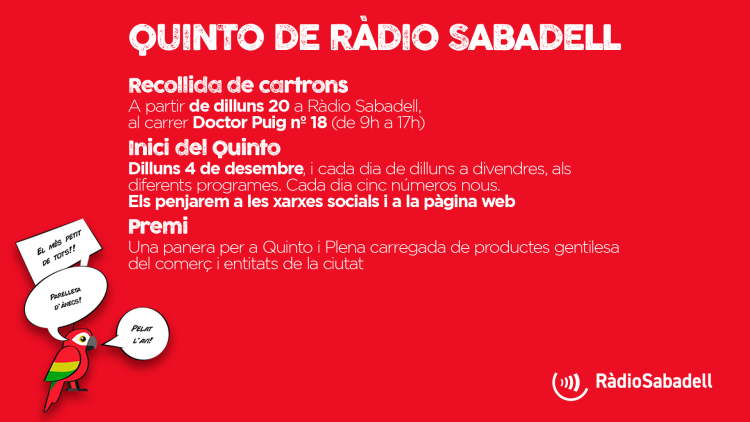 Bases Quinto Ràdio Sabadell