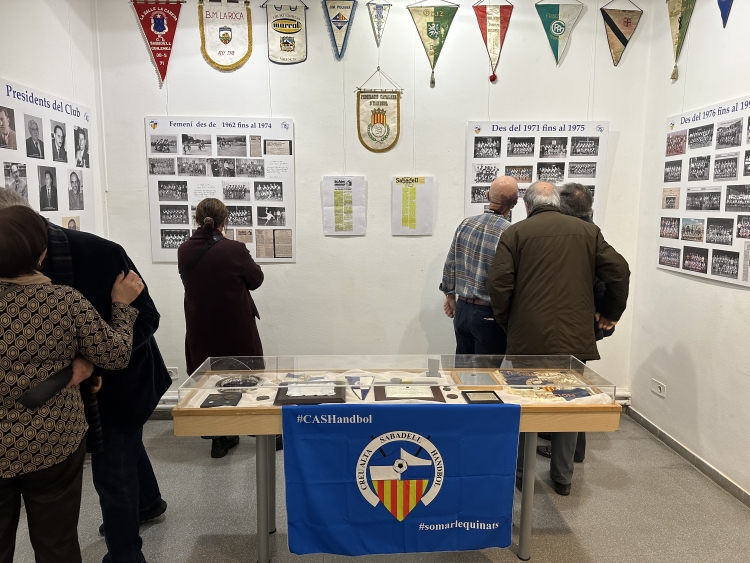 Exposició Creu Alta Sabadell Handbol