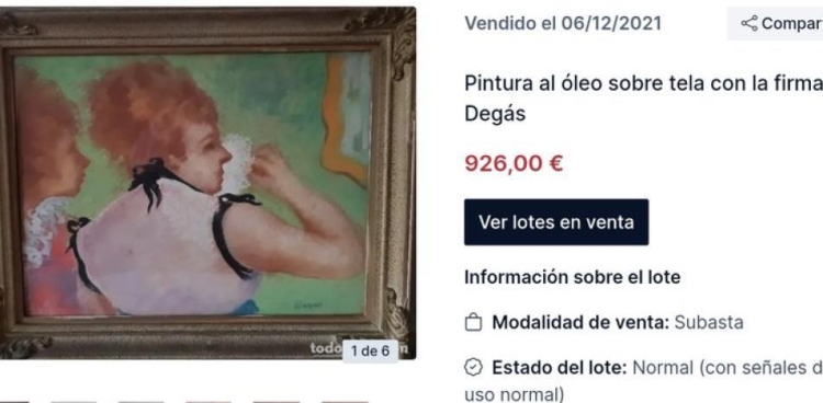 L'oferta del Degas a Todoleccion