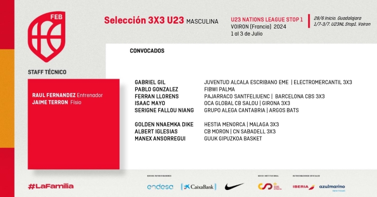 Convocatòria de la selecció