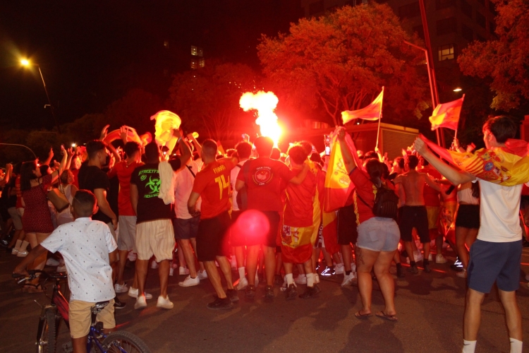 Celebració a Sabadell de l'Eurocopa