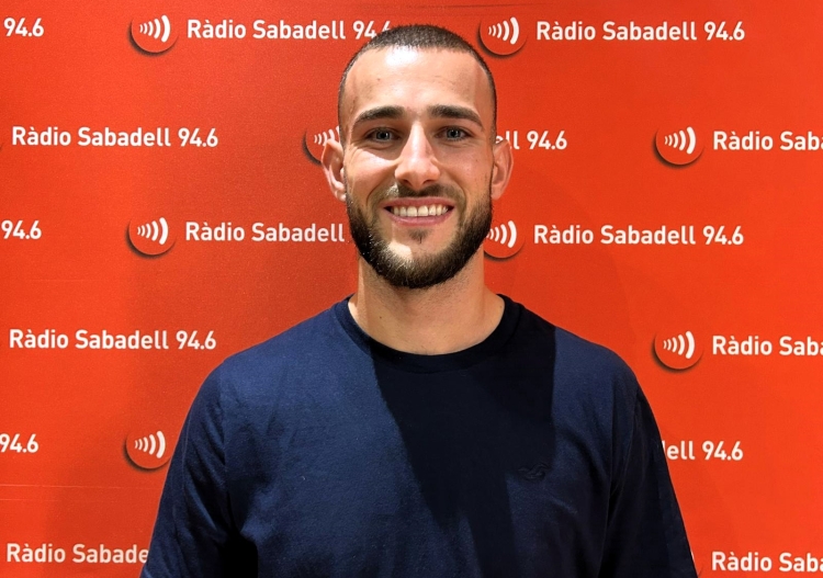 El davanter colomenc avui a Ràdio Sabadell | Pau Vituri