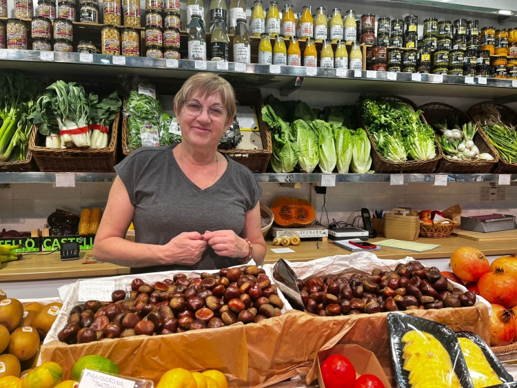 La Geli Nicolàs al Mercat Central | Mireia Sans