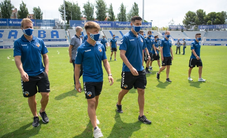 Plantilla del CE Sabadell la temporada 19-20