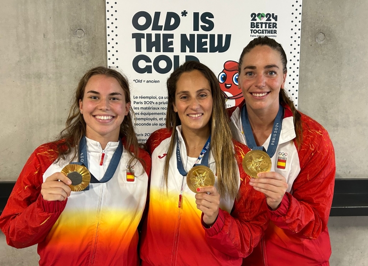 Nona Pérez, Judith Forca i Maica Garcia, les tres primeres sabadellenques campiones olímpiques