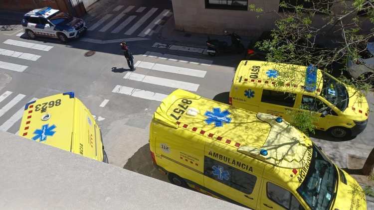 Incendi carrer Blasco de Garay