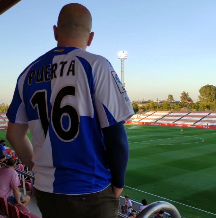 Infante a la ciutat esportiva del Sevilla l'agost de 2021 | Adrián Arroyo