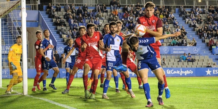 Últim Sabadell-Sevilla Atlético, jugat el 2022 a la Nova Creu Alta | CES