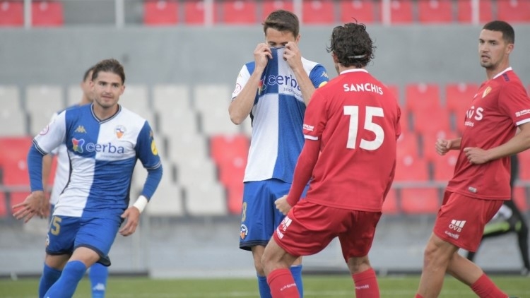 Sergio Cortés va fallar un penal que hauria pogut significar el 0-1 | Roger Benet