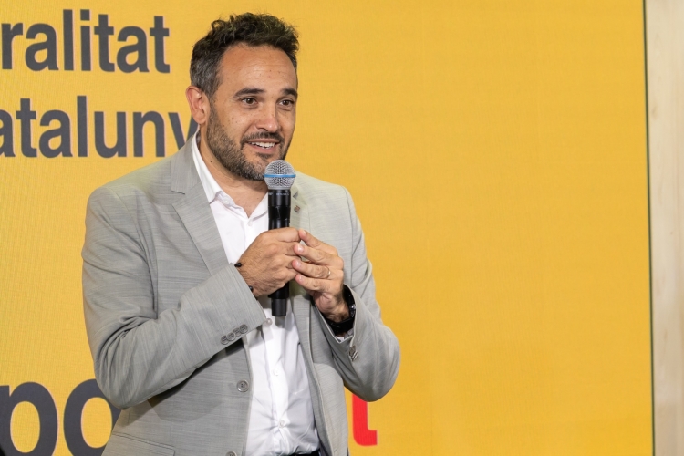 Abel Garcia a la seu central de la Federació | FCF