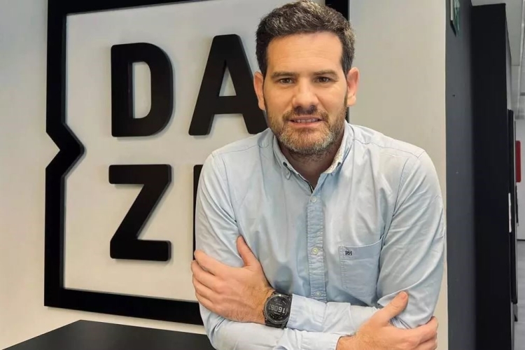Domènech és el vicepresident de continguts de DAZN