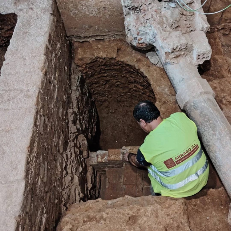 Moment de la excavació