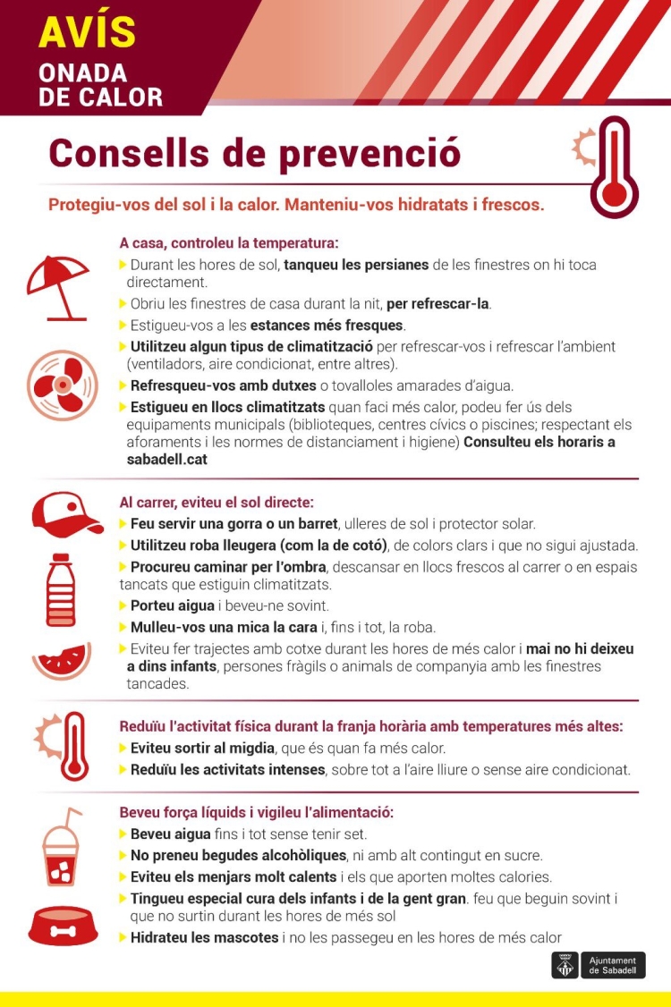 consells calor