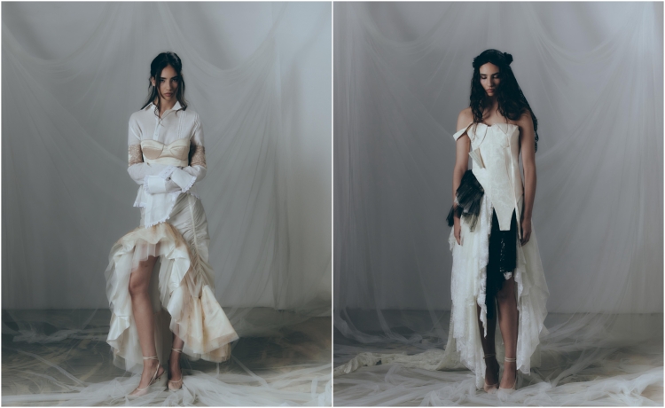 Dos dels 'looks' d'ingrid Sala