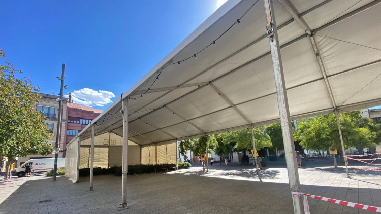 Embalat a la plaça del Gas | Helena Molist (RàdioSabadell)
