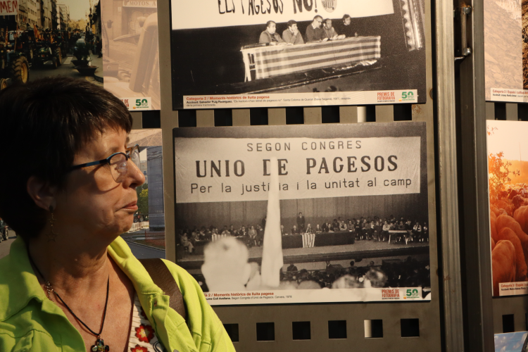 Una part de l'exposició 'Visca la terra'