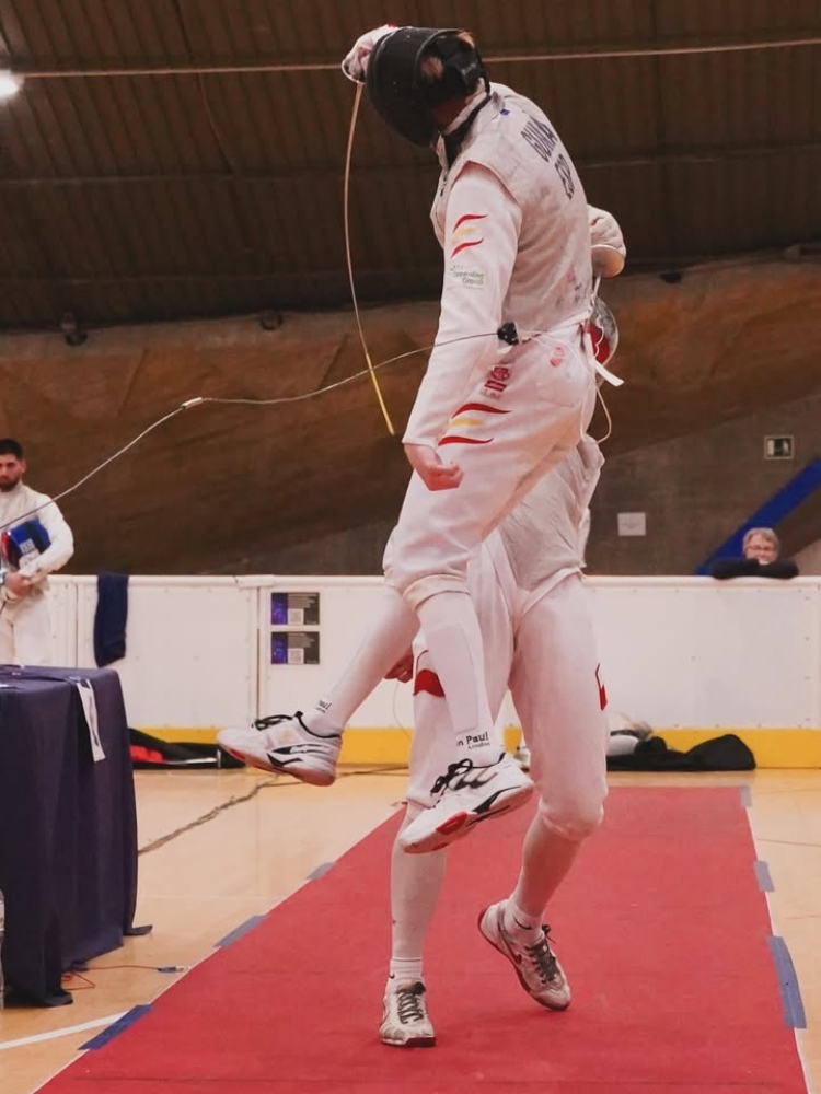 Gumà va ser segon a l'obert d'ahir diumenge | Esgrima Sabadell